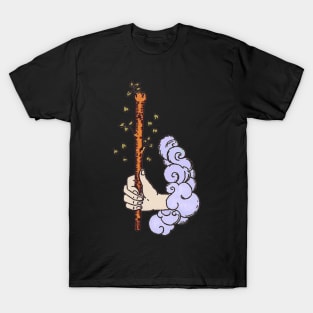 Ace of Wands Tarot Hand T-Shirt